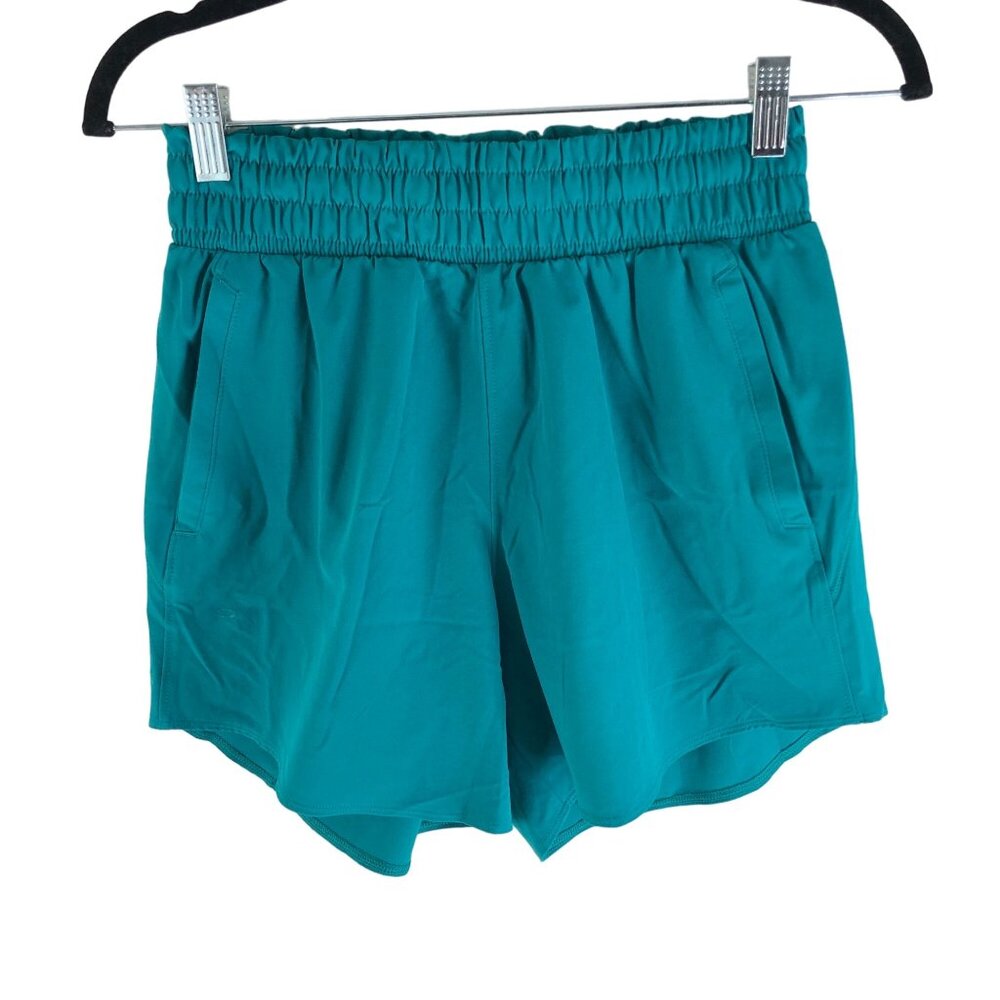 Under Armour Womens UA Vanish 5" Shorts Flex Woven Lightweight Workout Blue XS